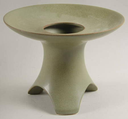 Plainsman Green 6" Vase