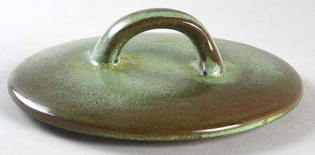 Plainsman Green Lid for 3 Quart Round Casserole