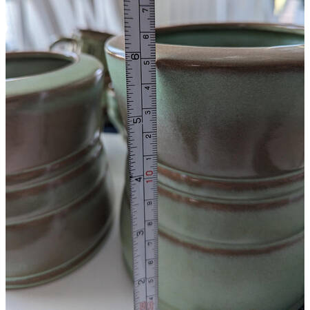 Plainsman Green Lid for Coffee Canister