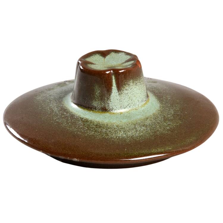 Plainsman Green Lid for Sugar Bowl