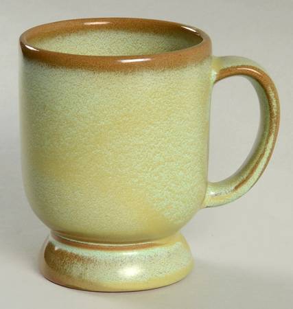 Plainsman Green Footed Mug