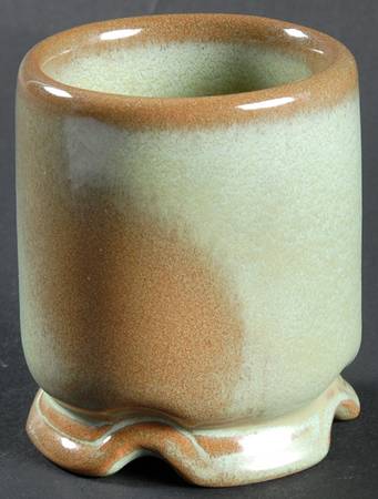 Plainsman Green Mini Open Sugar Bowl