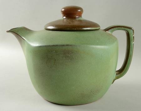 Plainsman Green Teapot & Lid