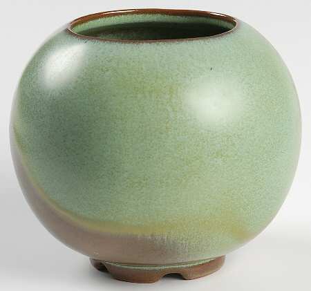 Plainsman Green 4" Vase