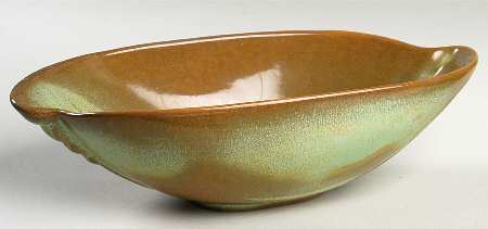 Plainsman Green 11" Oval Vegetable Bowl