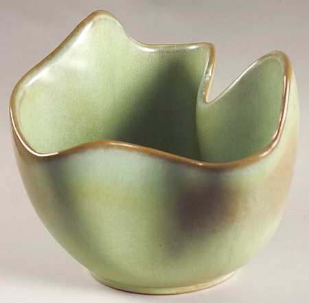 Plainsman Green 5" Drapery Vase
