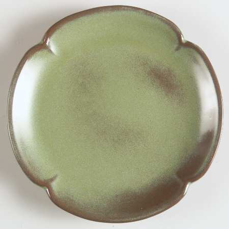 Plainsman Green Bread & Butter Plate