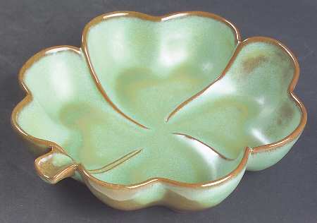 Plainsman Green 6" Ashtray