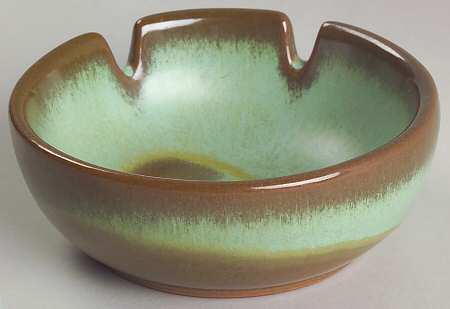 Plainsman Green 4" Ashtray