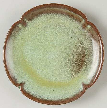Plainsman Green Saucer for Demitasse Cup