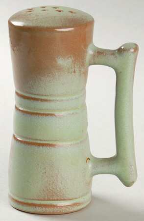 Plainsman Green Pepper Shaker by Frankoma