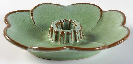 Plainsman Green 5" Candlestick