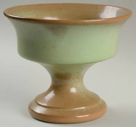 Plainsman Green 5" Pedestal Vase