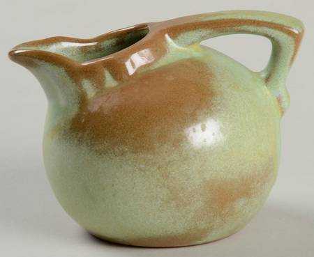 Plainsman Green Individual Creamer