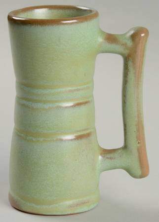 Plainsman Green Handled China Juice Tumbler