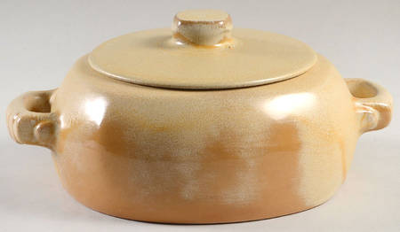Plainsman Gold 1.5 Qt Round Covered Casserole