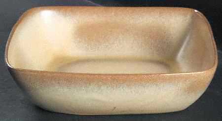 Plainsman Gold 8" Square Salad Serving Bowl
