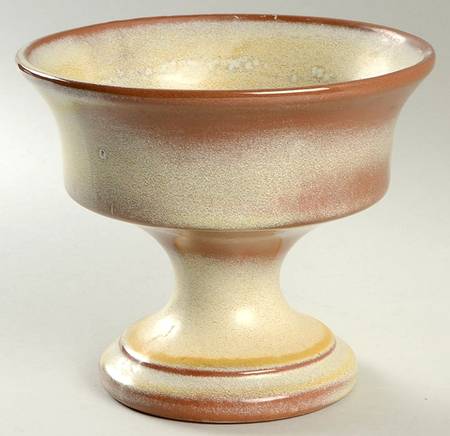 Plainsman Gold Pedestal Vase