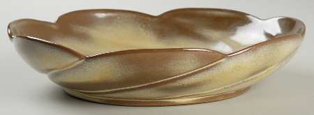 Plainsman Gold 10" Large Salad Serving Bowl