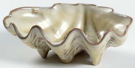 Plainsman Gold Small Shell Shaped Dish