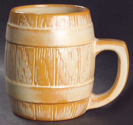Plainsman Gold Barrel Mug