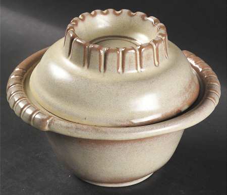 Plainsman Gold Butter Tub & Lid