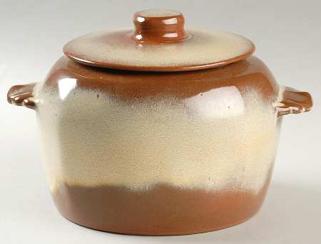 Plainsman Gold Bean Pot & Lid