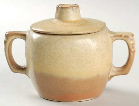 Plainsman Gold Sugar Bowl & Lid