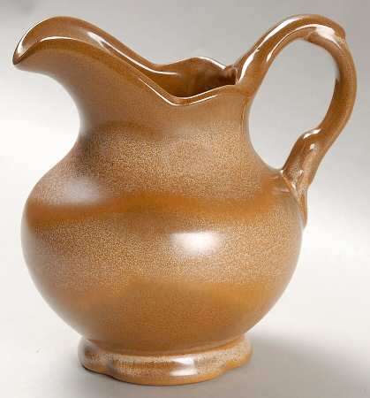Plainsman Peach Mountain Glaze 16 Oz Pitcher by Frankoma