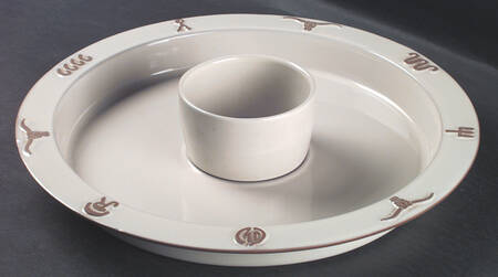 Ranch Bone (2 Piece) Chip & Dip Set