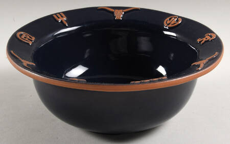 Ranch Navy Blue 8" Round Vegetable Bowl