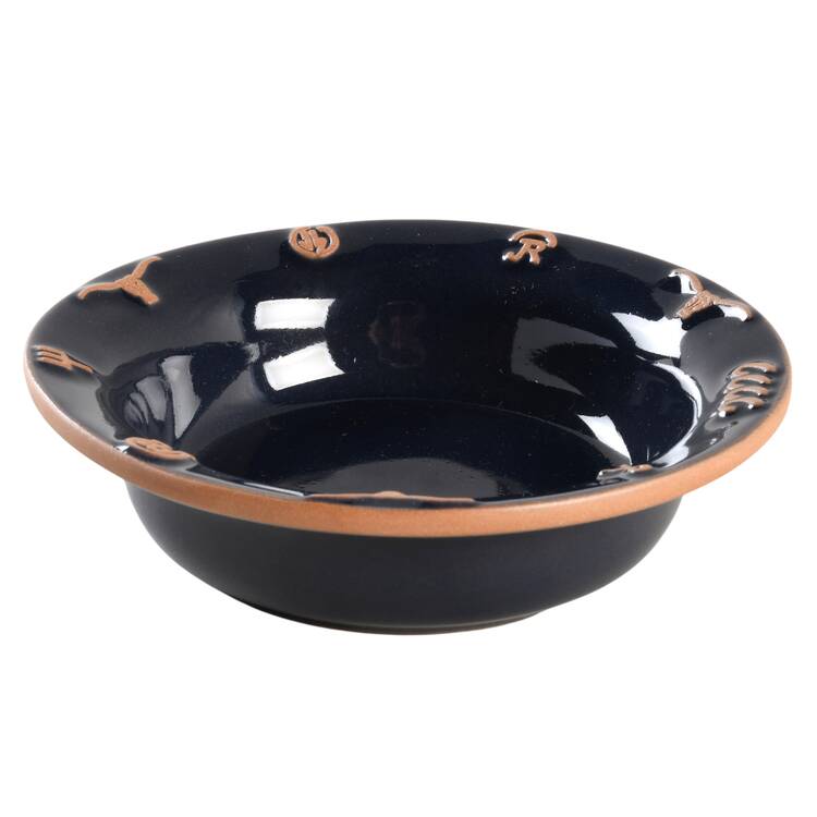 Ranch Navy Blue Dip Bowl for Chip & Dip Set