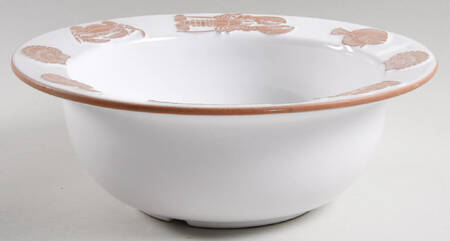 Seafare White 10" Round Serving Bowl by Frankoma