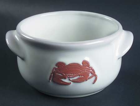 Seafare White Individual Chili Crock