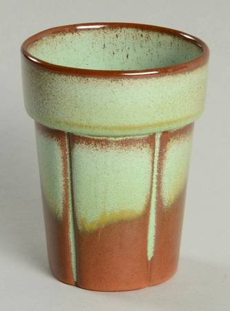 Wagon Wheel Prairie Green 4 Oz China Juice Tumbler