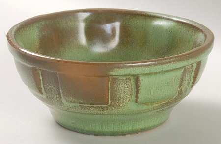 Wagon Wheel Prairie Green Coupe Cereal Bowl