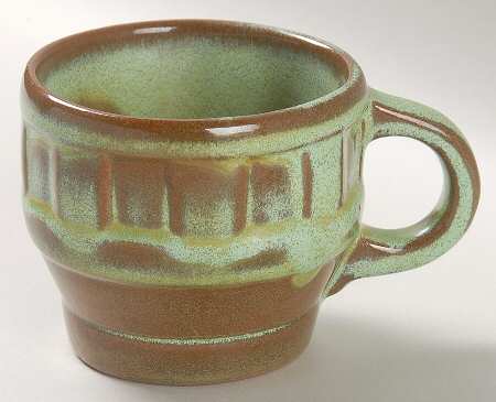 Wagon Wheel Prairie Green Flat Cup