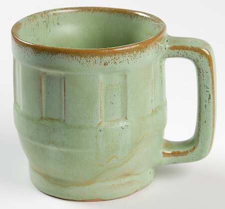 Wagon Wheel Prairie Green Mug