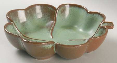 Wagon Wheel Prairie Green 6" Ashtray