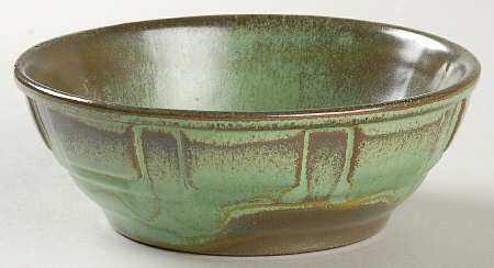 Wagon Wheel Prairie Green Coupe Cereal Bowl