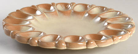 Wagon Wheel Desert Gold Deviled Egg Plate
