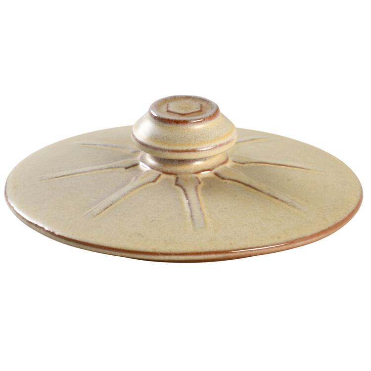 Wagon Wheel Desert Gold Lid for 1.5 Qt Round Casserole