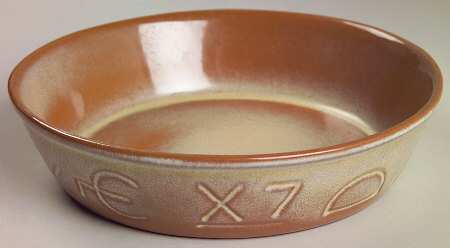 Wagon Wheel Desert Gold 8" Round Vegetable Bowl