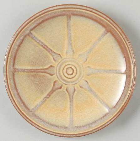 Wagon Wheel Desert Gold Bread & Butter Plate