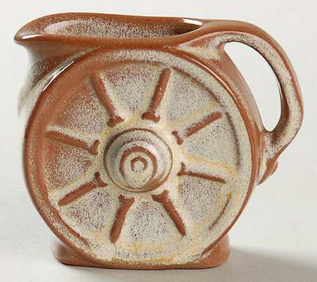 Wagon Wheel Desert Gold Mini Creamer