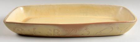 Wagon Wheel Desert Gold 17" Oval Serving Platter
