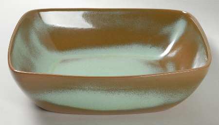 Westwind (Woodland Moss) 8" Square Vegetable Bowl