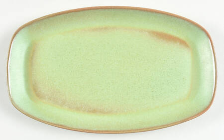 Westwind (Prairie Green) 11" Oval Serving Platter by Frankoma