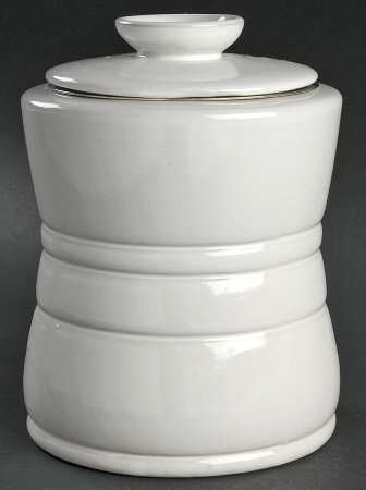 Westwind (White Sand) Drip Jar & Lid (No Strainer)