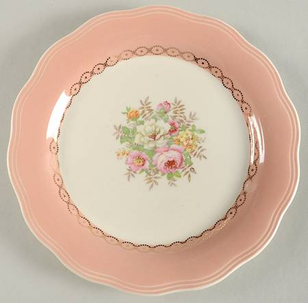 Dusty Rose Salad Plate